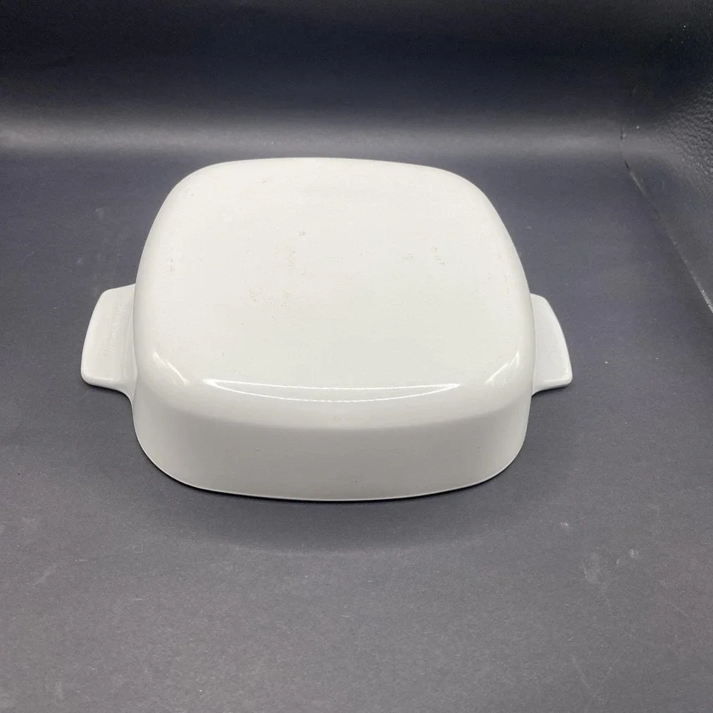 Vintage Corning Ware A-1-B Plain White 1 Liter Casserole Dish without Lid